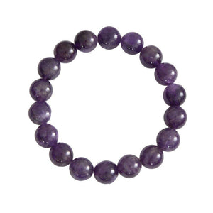 Amethyst-Armbandperlen 10 mm