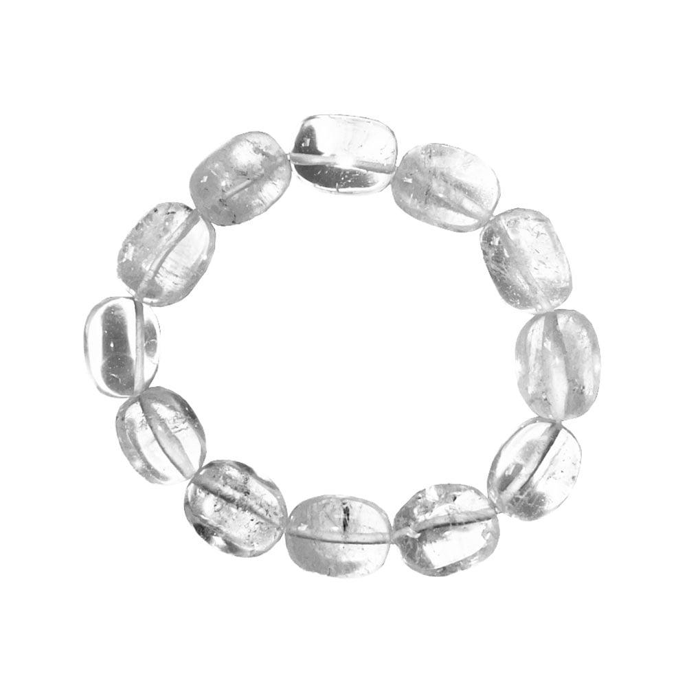 Bracelet Cristal de roche Pierres Pépites - Voile Vanessa