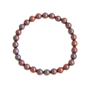 Brecciated Jasper Bracelet 6mm Beads