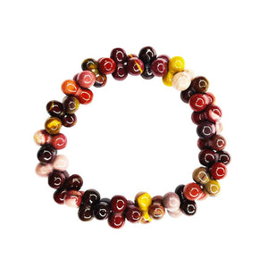 Mookaite Jasper Bracelet DNA Stones