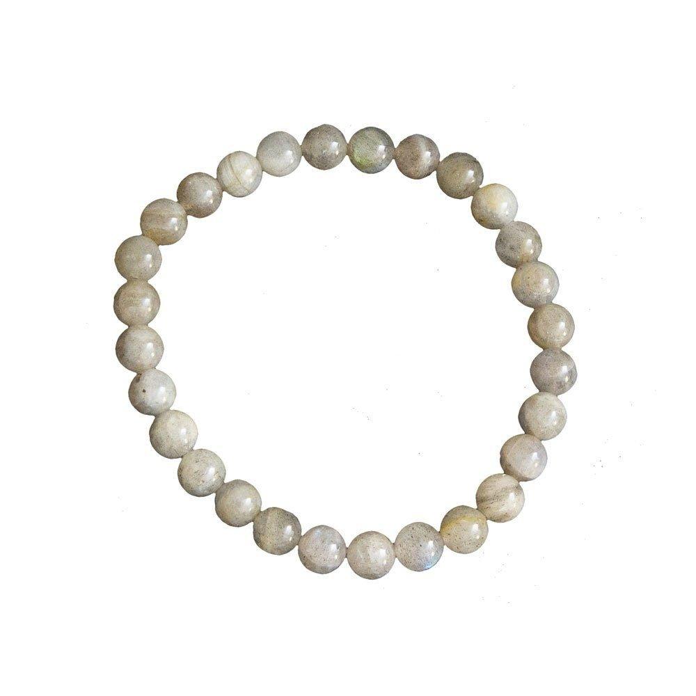 Bracelet Labradorite Pierres boules 6mm - Voile Vanessa