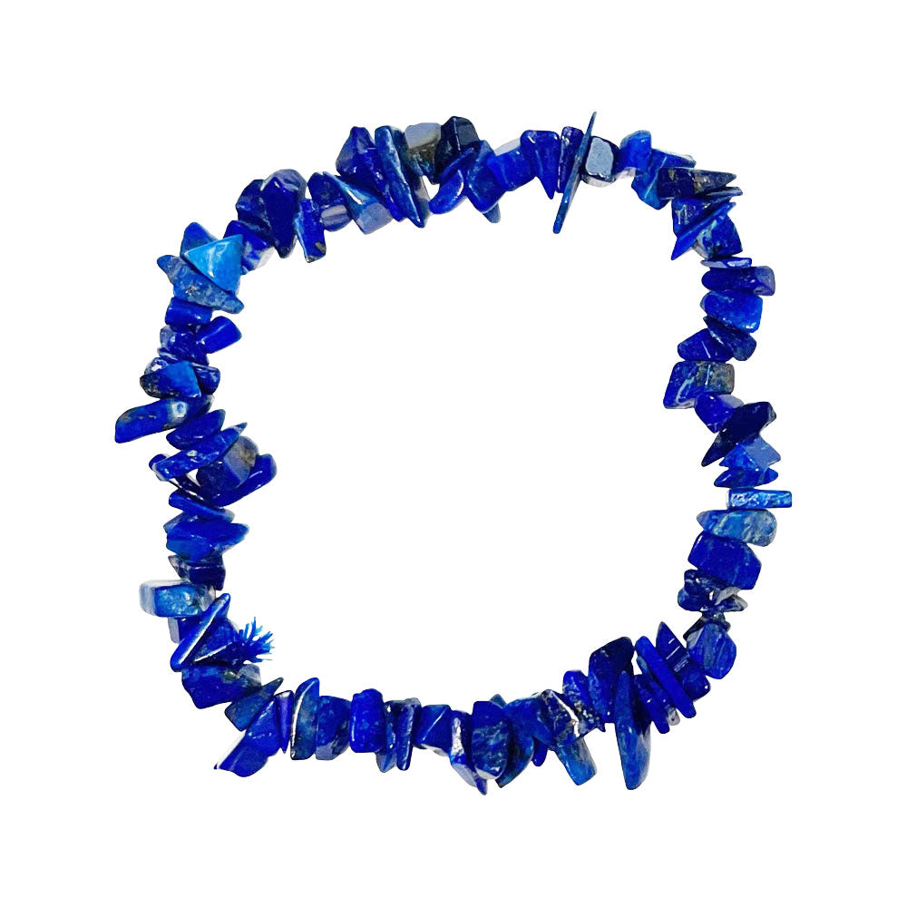 Bracelet Lapis-Lazuli Baroque 19cm - Voile Vanessa