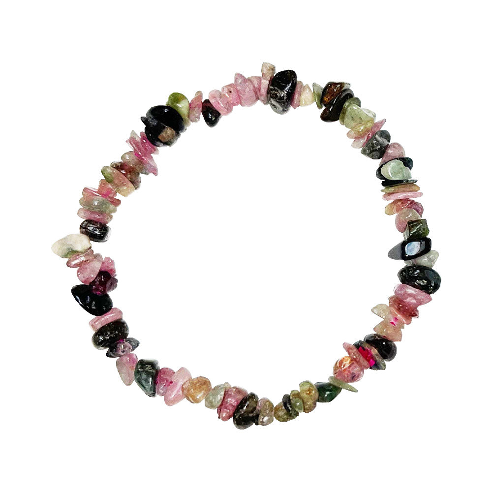 Bracelet Tourmaline multicolore Baroque 19cm - Voile Vanessa