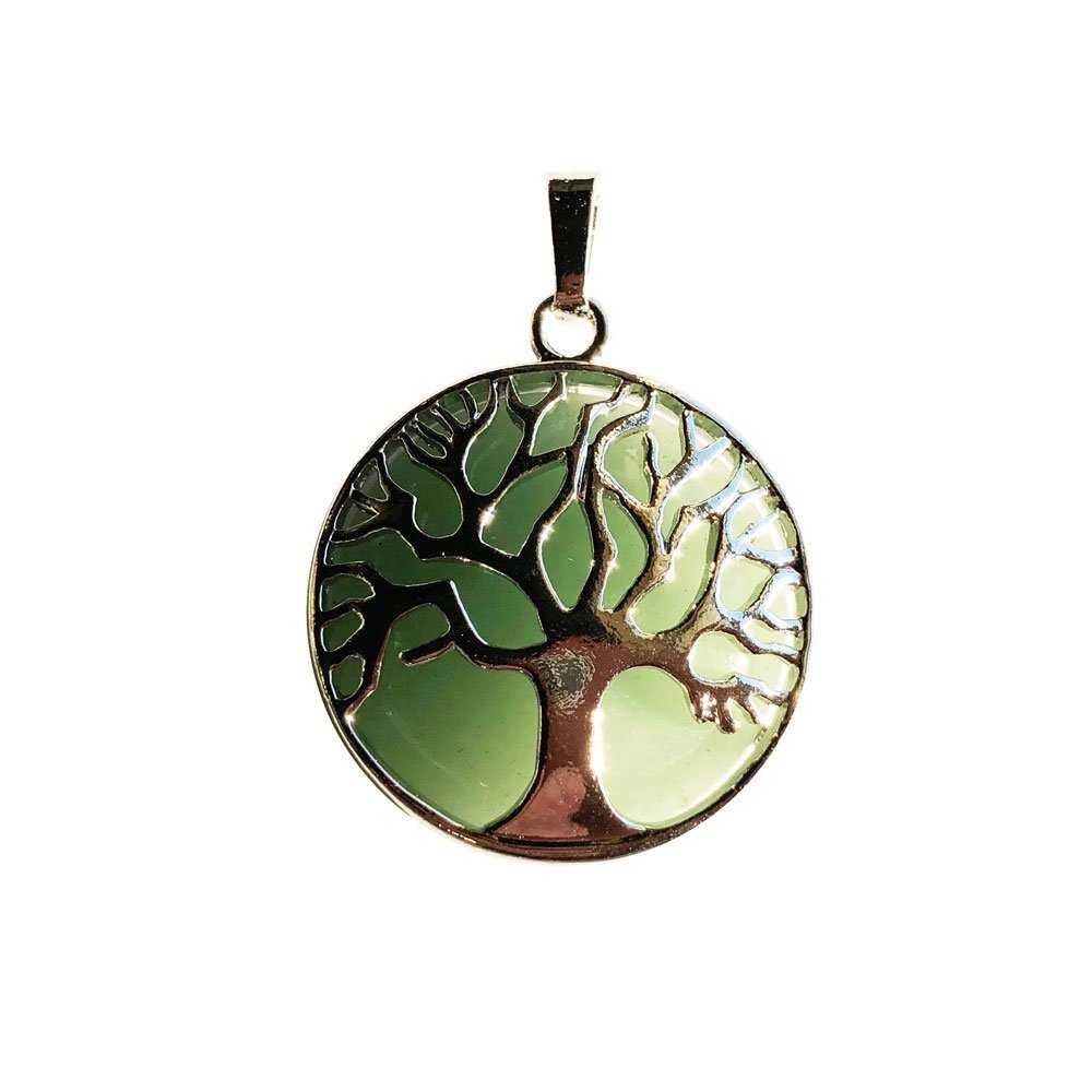 Pendentif Aventurine Arbre de vie - Voile Vanessa