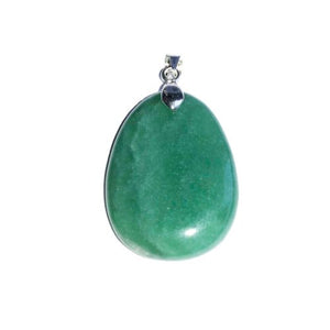 Aventurine Flat Stone Pendant