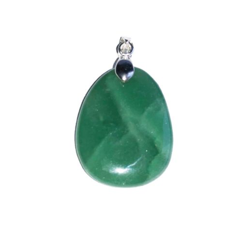 Pendentif Aventurine Pierre plate - Voile Vanessa