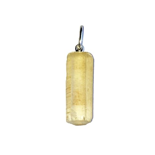 Pendentif Citrine Pierre brute - Voile Vanessa