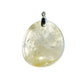 Pendentif Citrine Pierre plate - Voile Vanessa