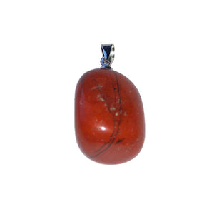 Red Jasper Pendant Tumbled Stone