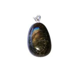 Pendentif Labradorite   Pierre roulée