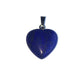 Pendentif Lapis-lazuli Petit coeur - Voile Vanessa